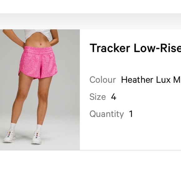 Lululemon tracker shorts - Picture 4 of 4